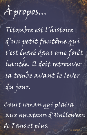Titombre 1: Bouton pour le a propos